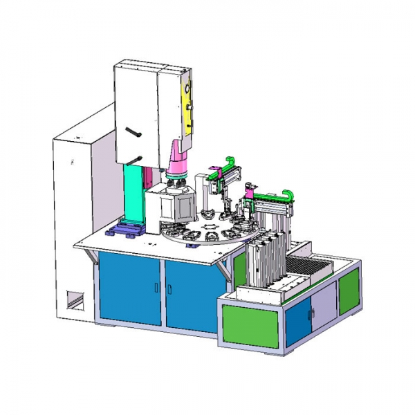 Germ breathing card automatic ultrasonic welding machine